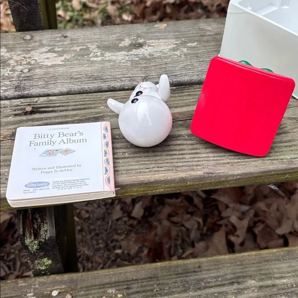 Bitty Baby Stackable Tree -musical bear- family album book all good used shape - Picture 3 of 4